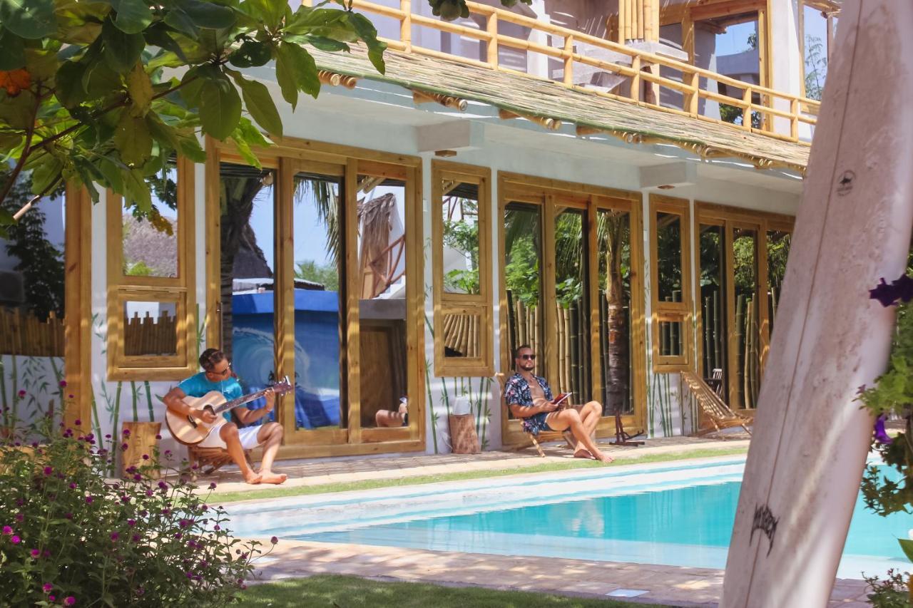 Shanti Surf Camp El Paredón Buena Vista Kültér fotó